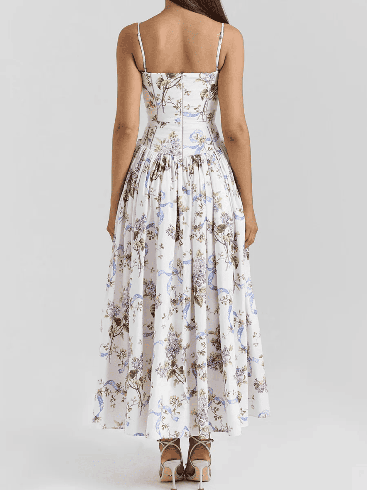 Vestido Longo Elegante para Festa de Alcinha - Verão