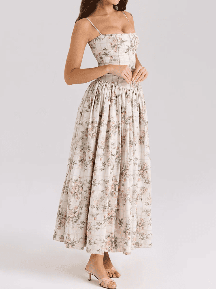 Vestido Longo Elegante para Festa de Alcinha - Verão