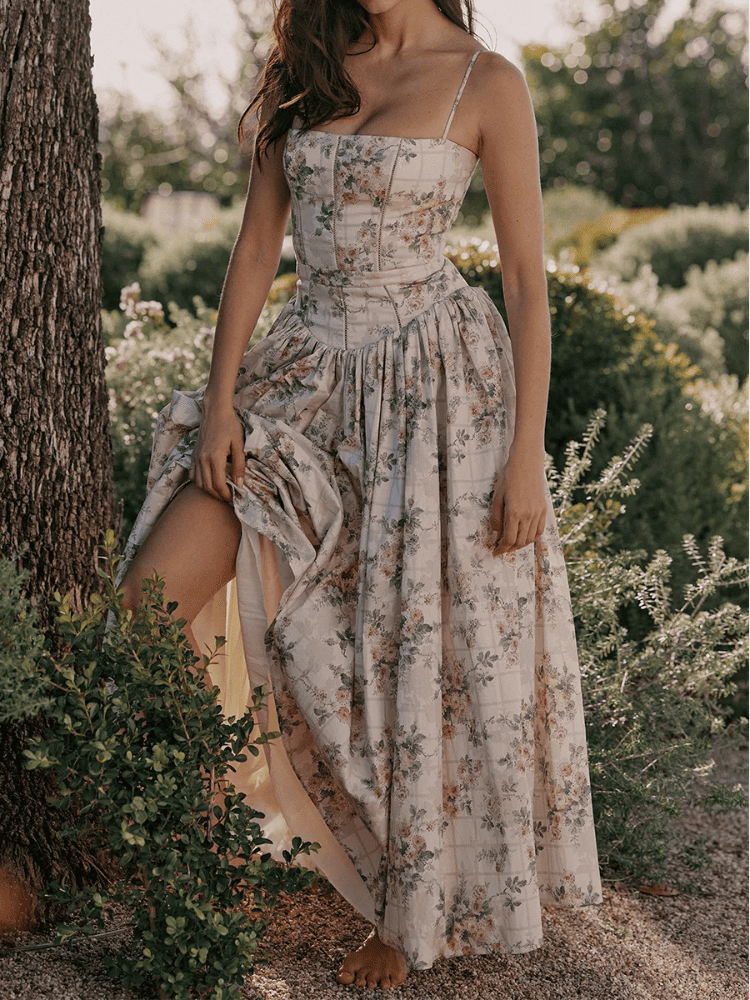 Vestido Longo Elegante para Festa de Alcinha - Verão
