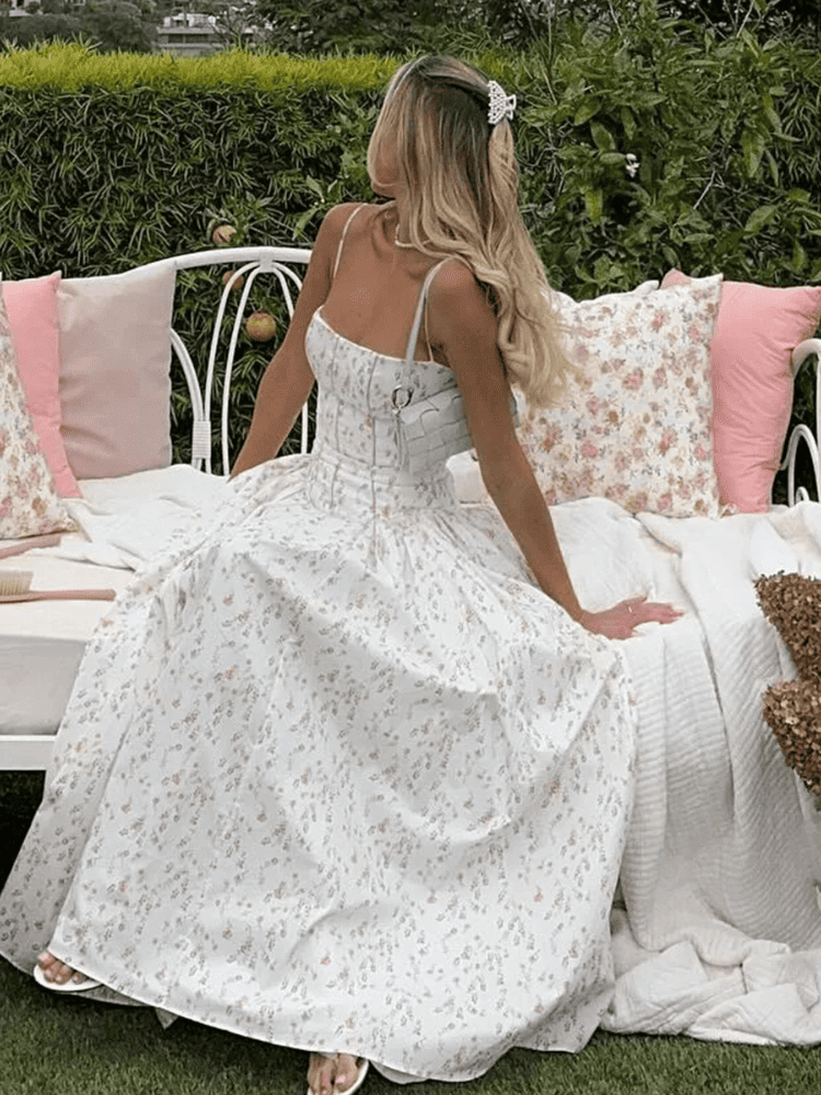 Vestido Longo Elegante para Festa de Alcinha - Verão