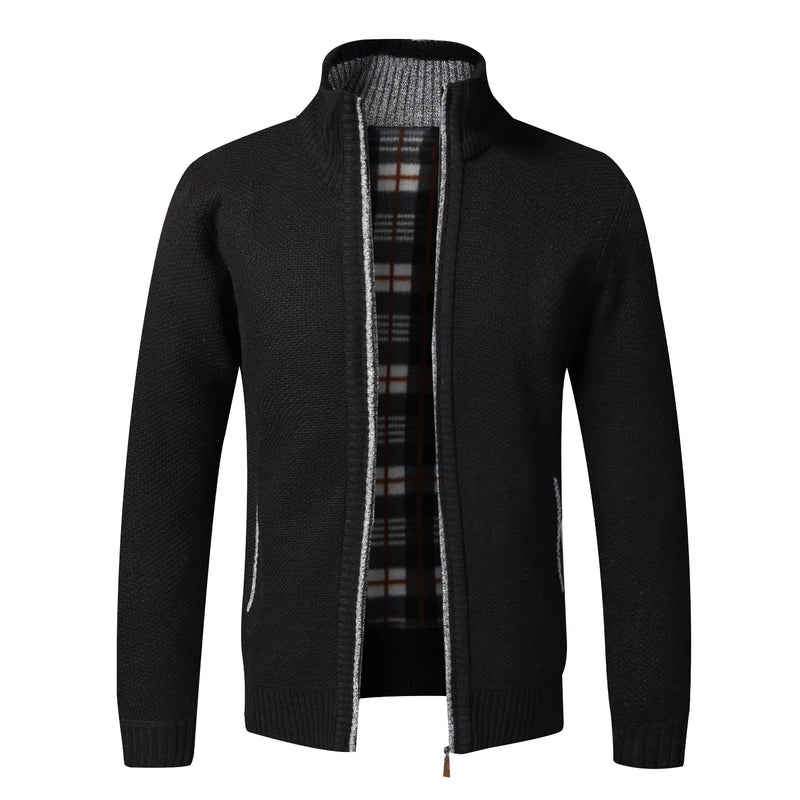 Casaco Masculino Slim Fit Preto