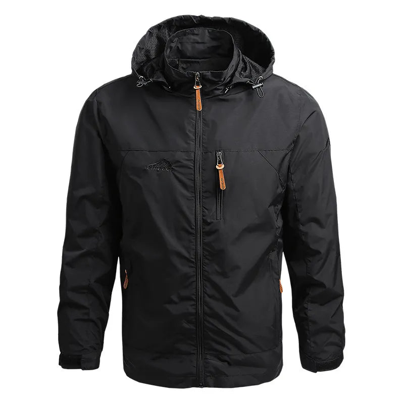 Jaqueta Masculina Impermeável Outdoor Preto