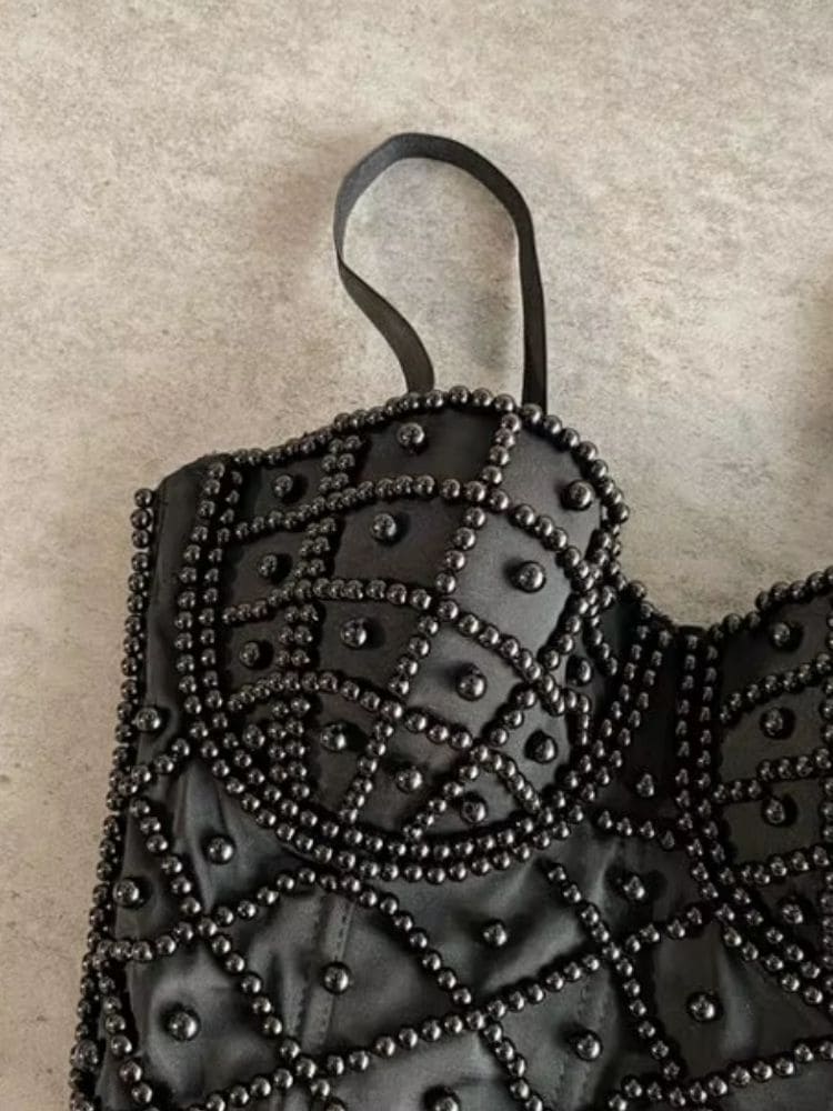 Top Cropped Preto Estruturado Moda Origem com alça ajustável para melhor conforto