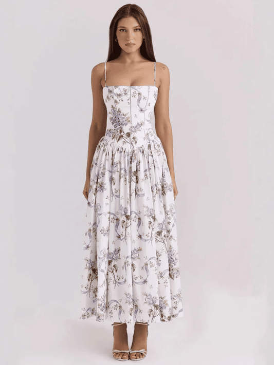 Vestido Longo Elegante para Festa de Alcinha - Verão