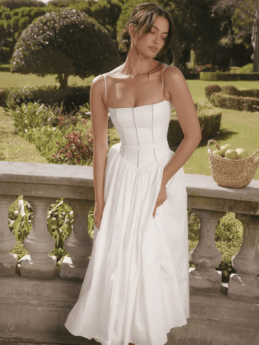 Vestido Longo Elegante para Festa de Alcinha - Verão