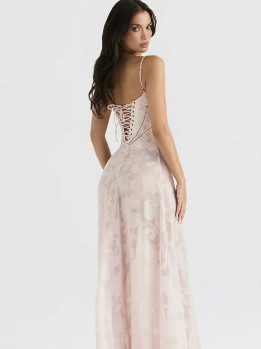 Amarração estilo corpete nas costas para ajuste perfeito - Moda Origem